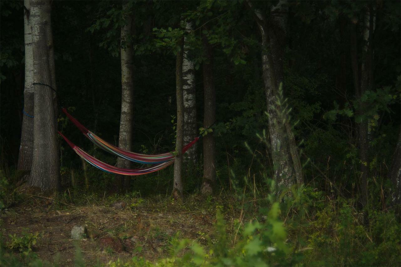 Place For Tent - Miejsce Na Namiot U Stop Natury Kuty Extérieur photo